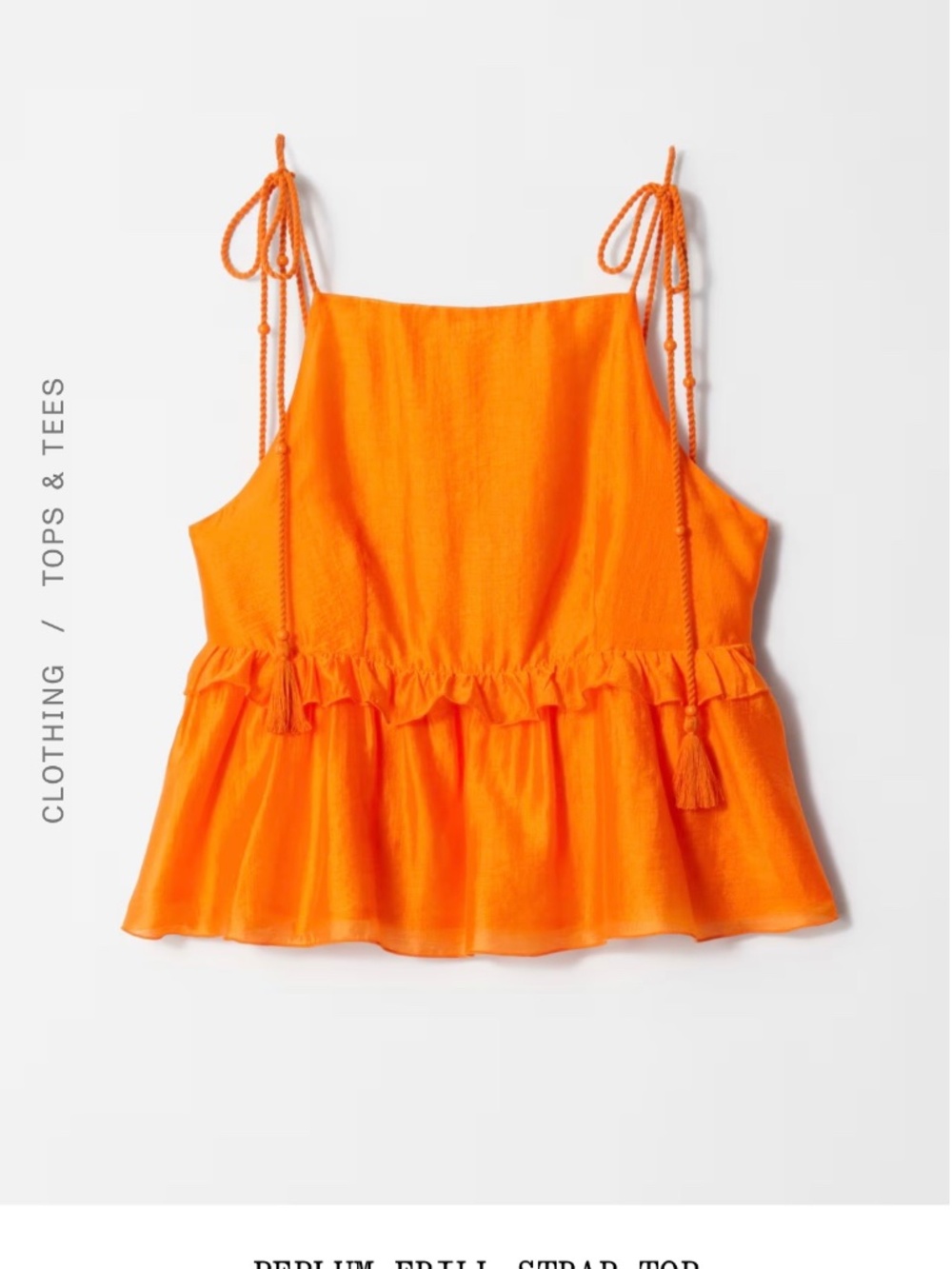 Peplum Top